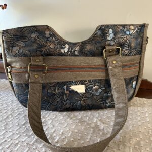 Isla with dragonfly print - pattern by Bagstock Designs